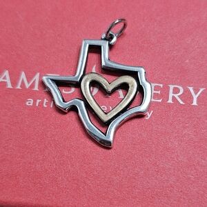 James Avery I Love Texas Pendant
